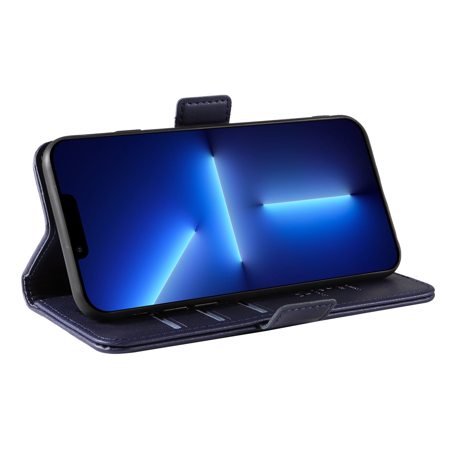 YIKATU YK-003 til iPhone 13 Pro 6,1 tommer PU læder flipcover Anti-ridse stativ Telefonpung etui YIKATU YK-003 til iPhone 13 Pro 6,1 tommer PU læder flipcover Anti-ridse stativ Telefonpung etui